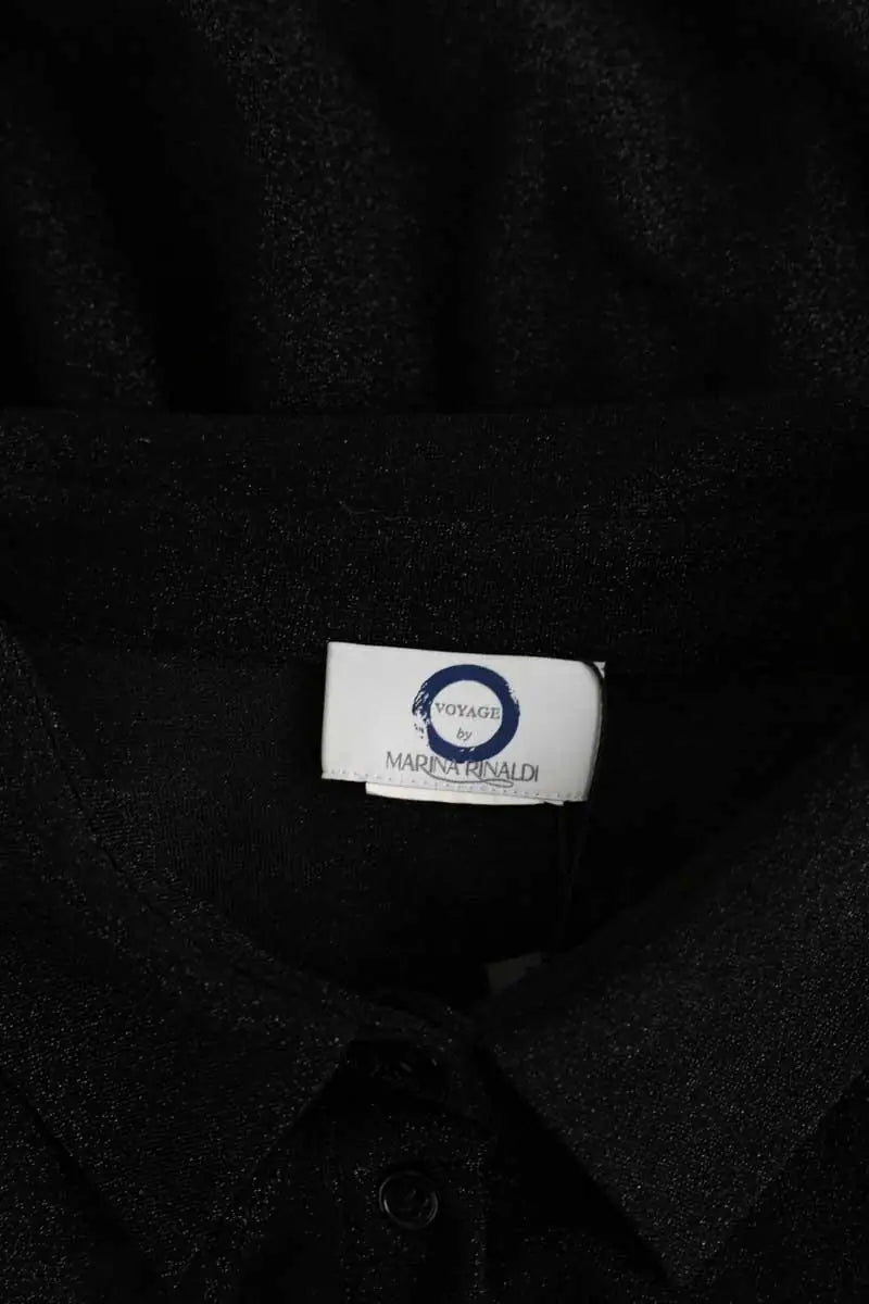 Chemise Marina Rinaldi Noir en Synthétique