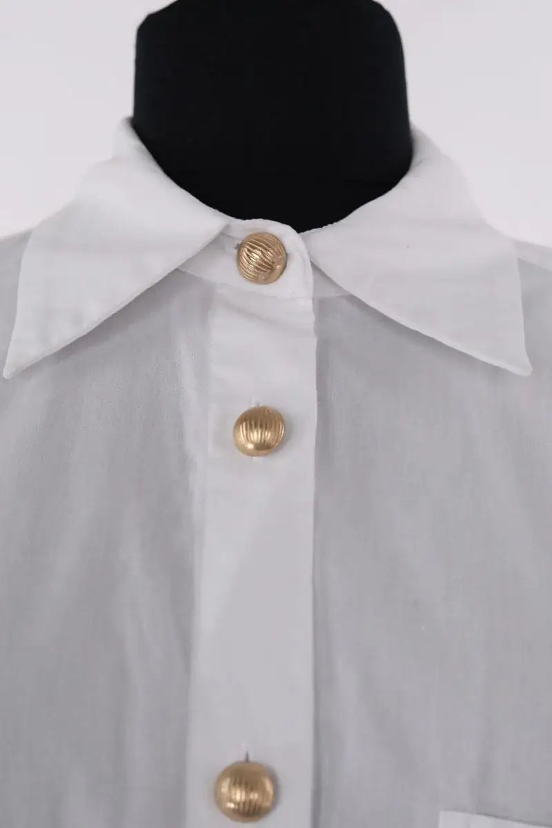 Chemise Martin Martin Blanc en Coton