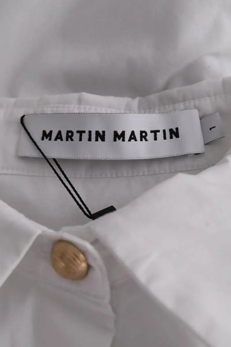 Chemise Martin Martin Blanc en Coton