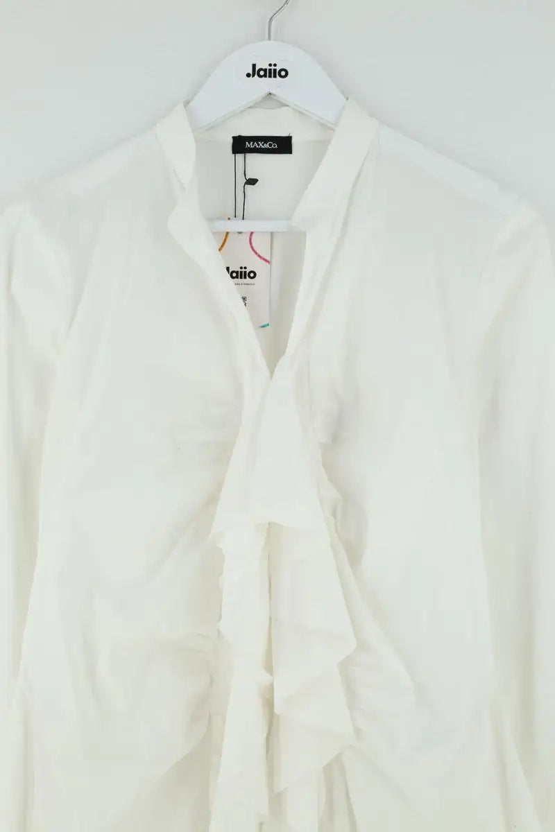 Chemise Max & Co Blanc en Coton