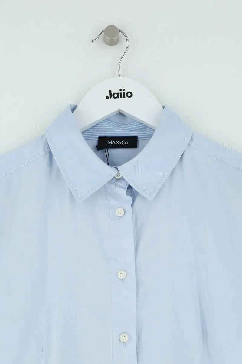 Chemise Max & Co Bleu en Coton