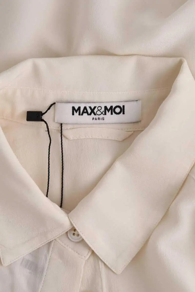 Chemise Max & Moi Ecru en Soie