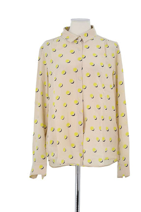 Chemise Max Mara Beige en Soie, taille XXL - Seconde Main