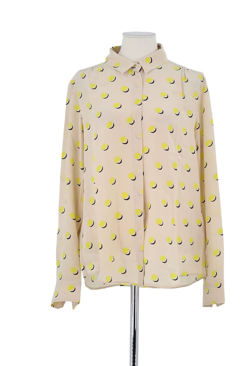 Chemise Max Mara Beige en Soie, taille XXL - Seconde Main