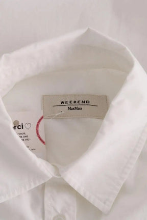 Chemise Max Mara Blanc en Coton