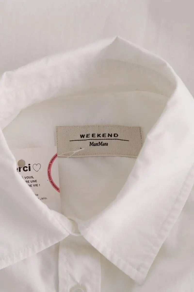 Chemise Max Mara Blanc en Coton
