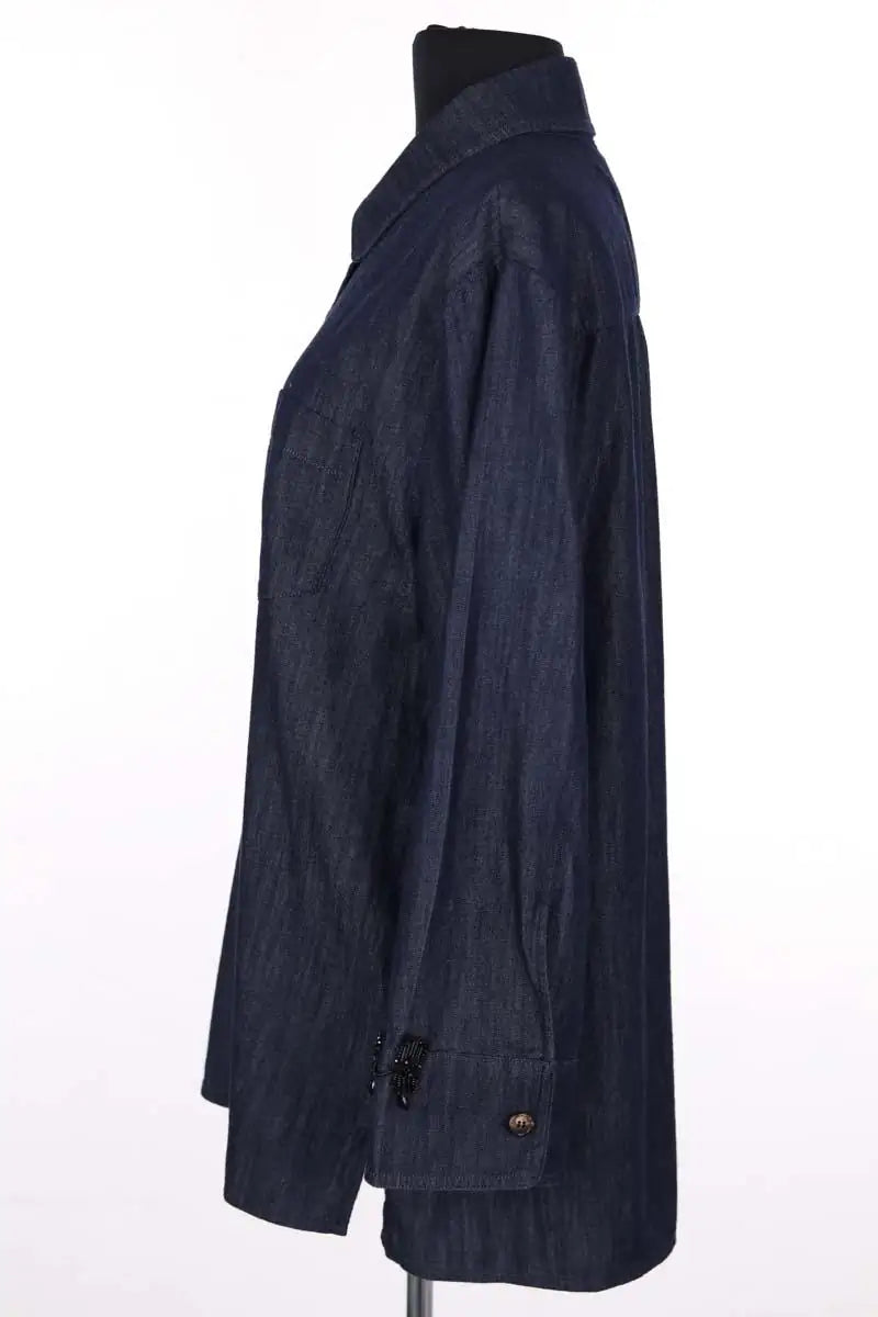 Chemise Max Mara Bleu en Coton