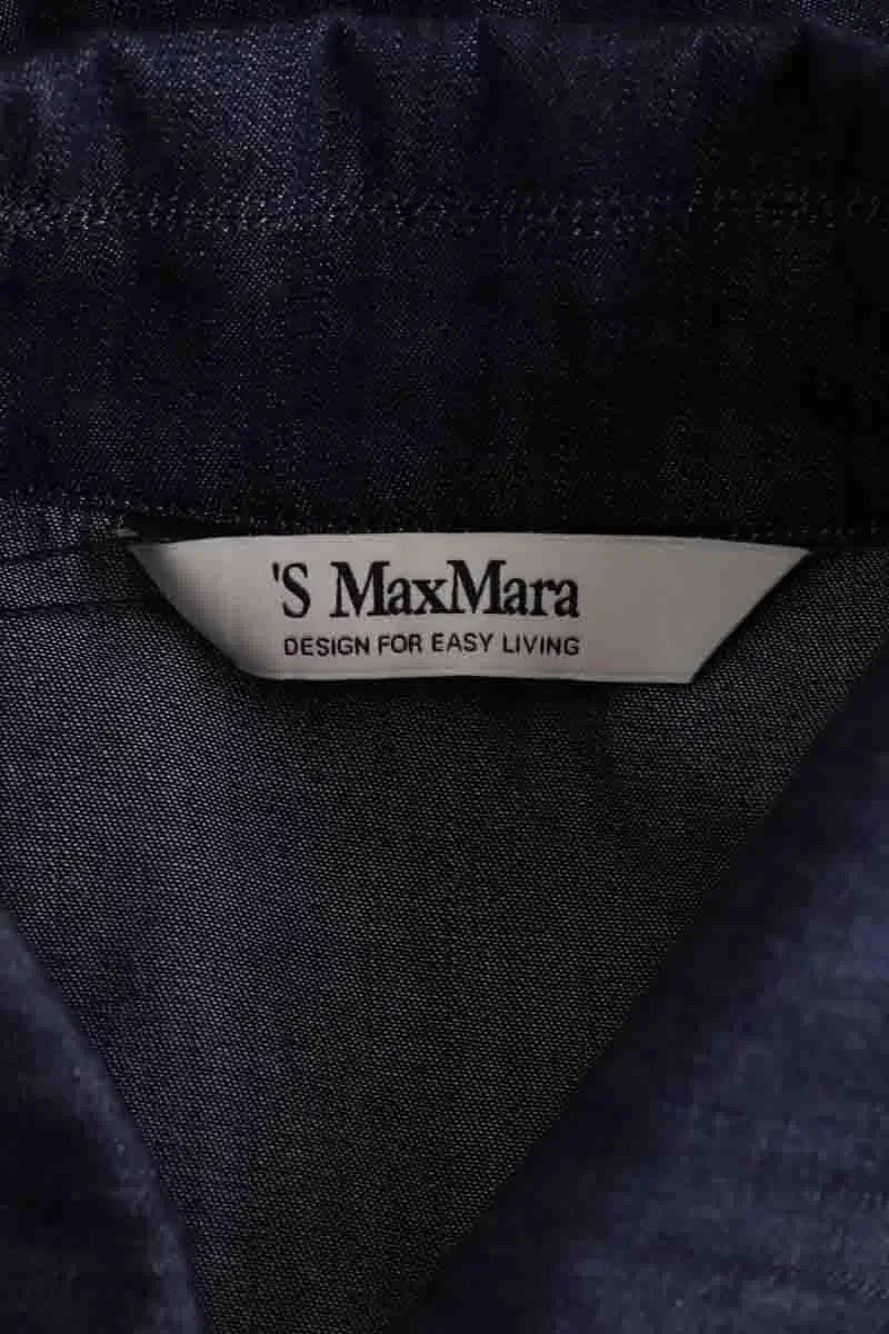 Chemise Max Mara Bleu en Coton