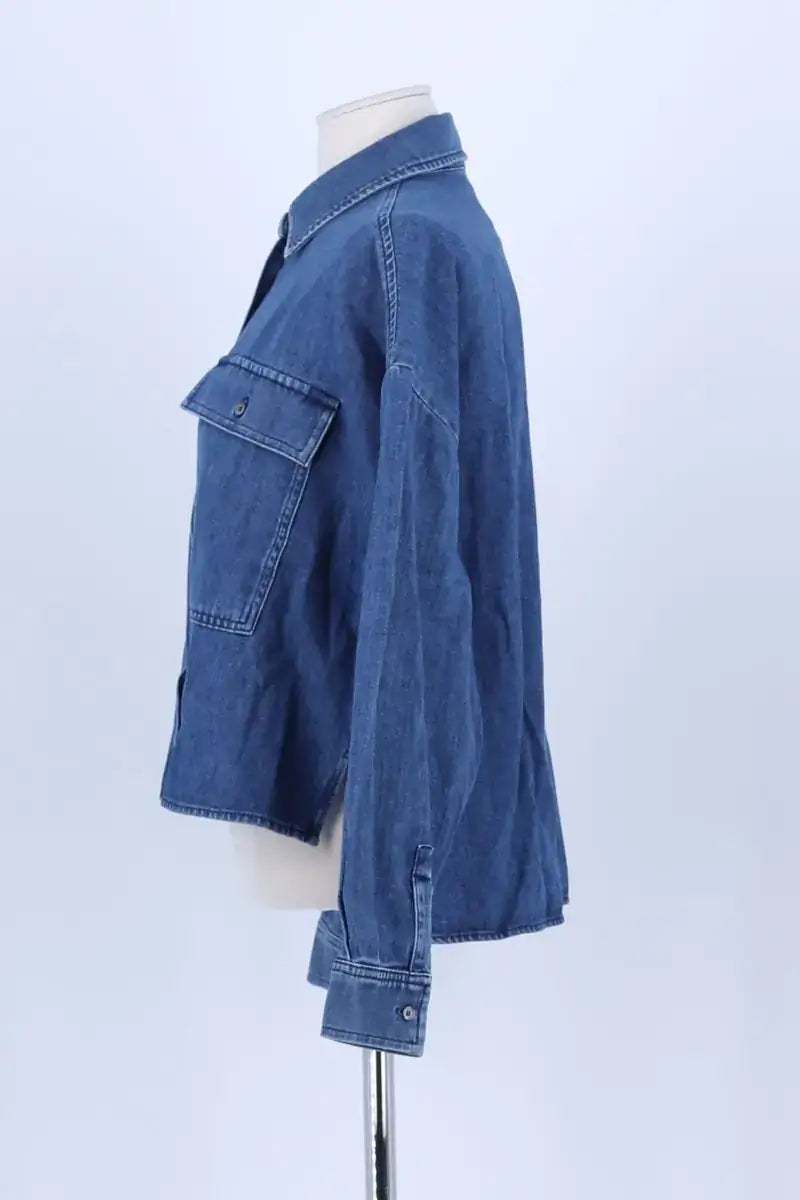 Chemise Max Mara Bleu en Coton