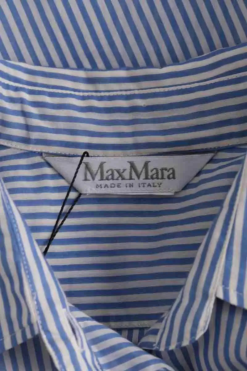 Chemise Max Mara Bleu en Synthétique