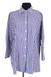 Chemise Max Mara Bleu en Synthétique, taille XL - Seconde Main