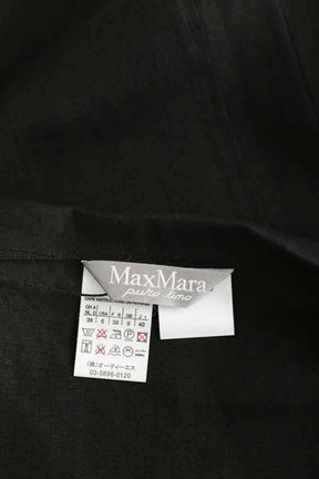 Chemise Max Mara Noir en Lin