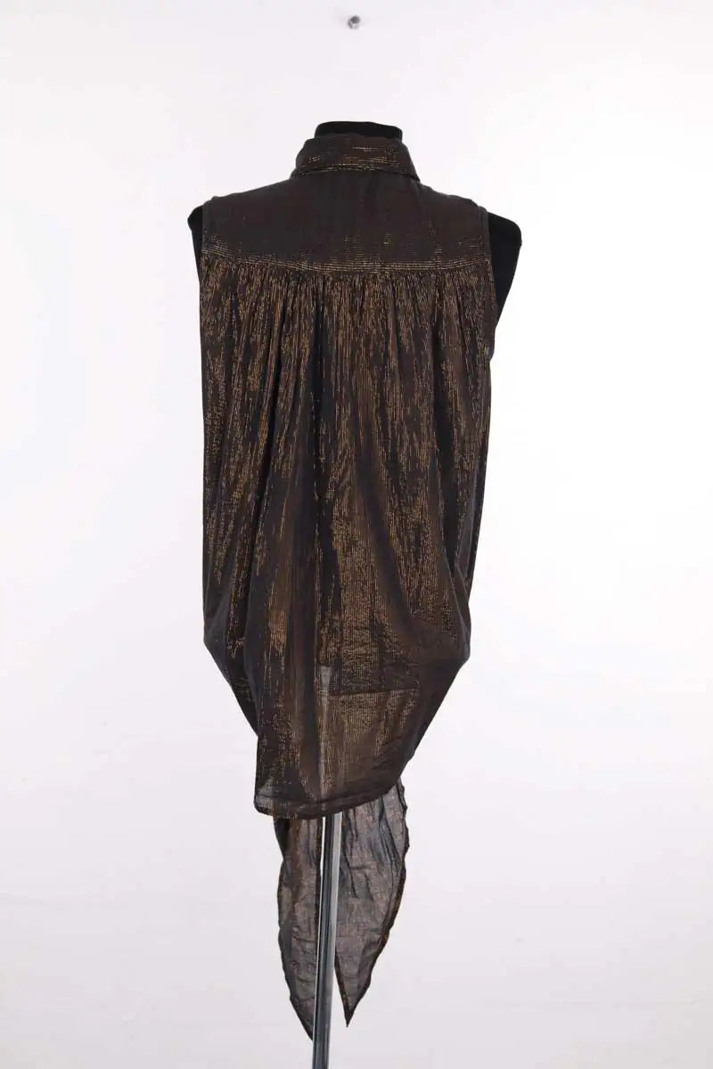 Chemise Mes Demoiselles Doré en Coton