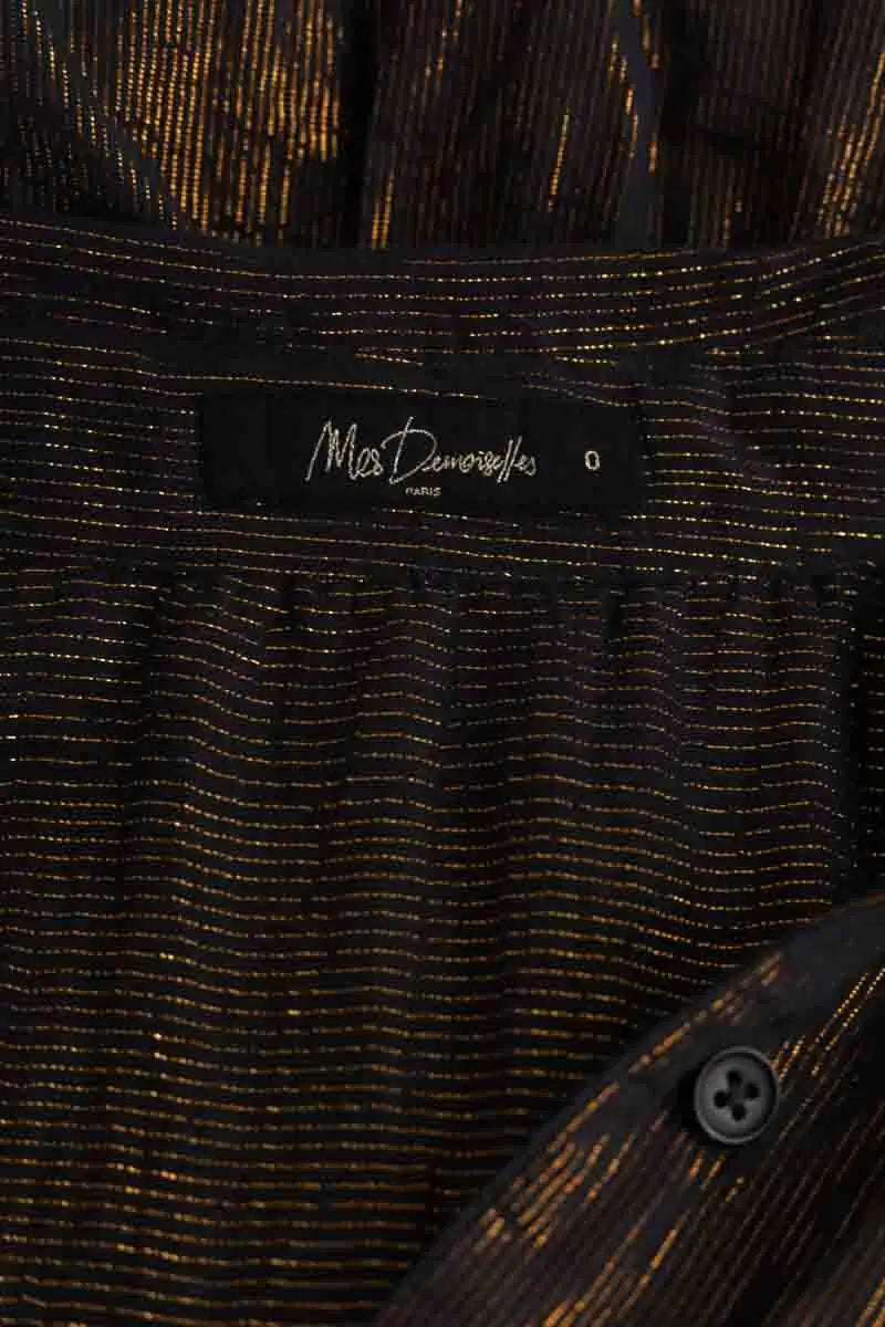 Chemise Mes Demoiselles Doré en Coton