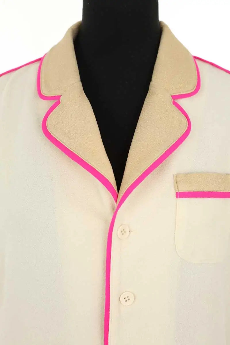 Chemise Mes Demoiselles Jaune en Polyester
