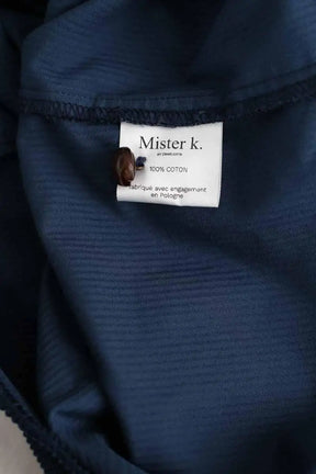 Chemise Mister K Bleu en Coton
