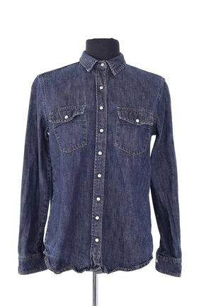 Chemise Mister K Bleu en Coton, taille XXS - Seconde Main