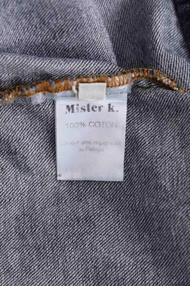 Chemise Mister K Bleu en Coton