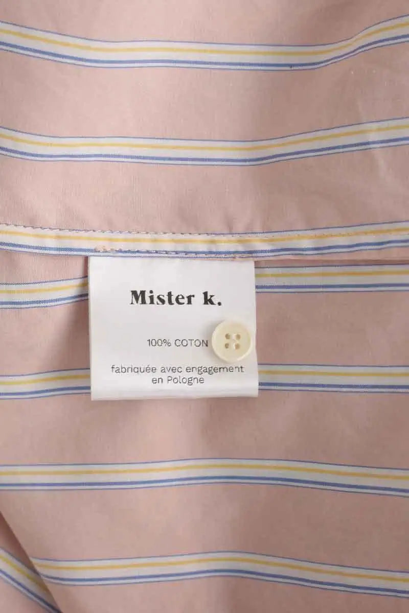 Chemise Mister K Rose en Coton