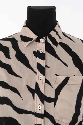 Chemise Mkt Studio Beige en Coton