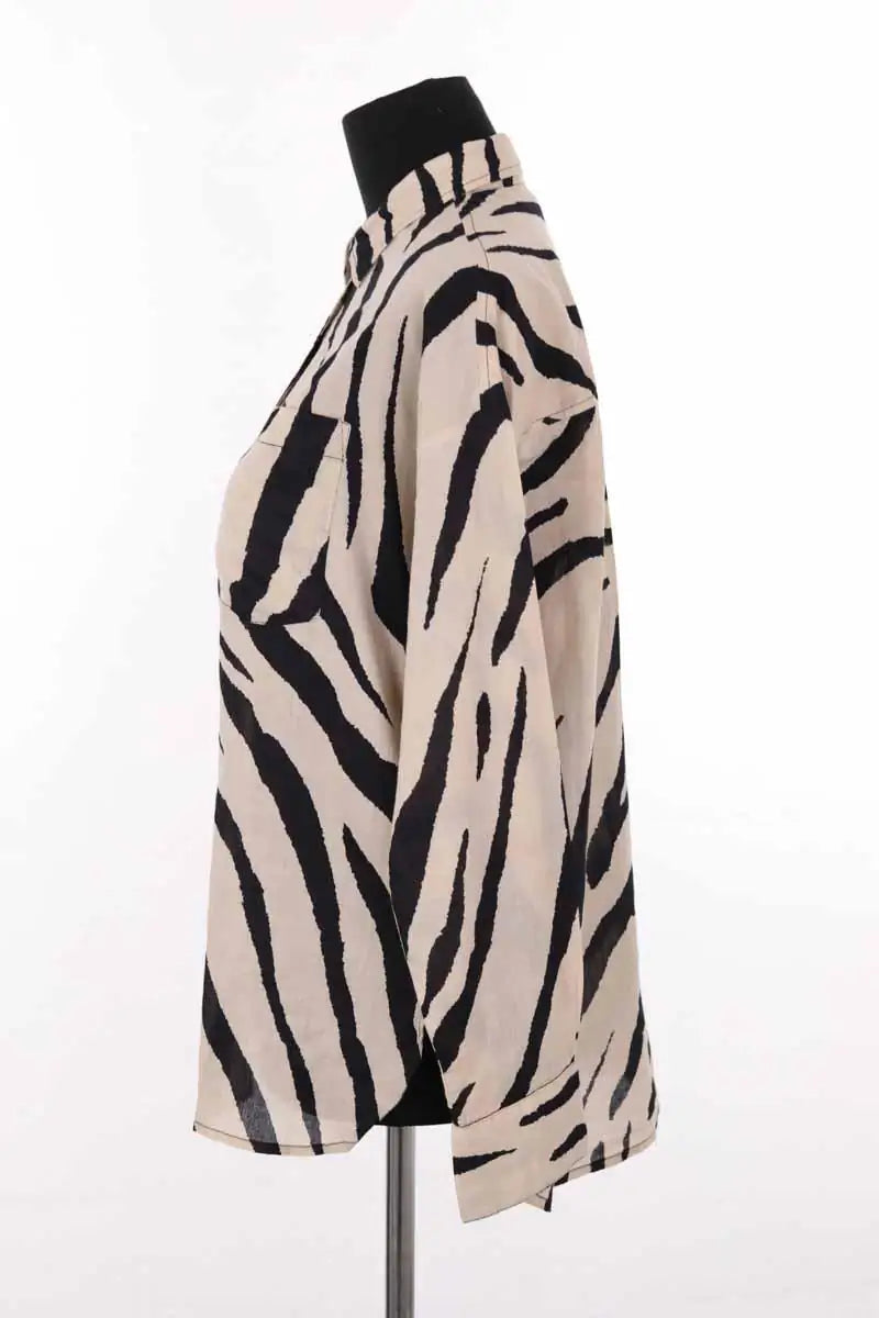 Chemise Mkt Studio Beige en Coton