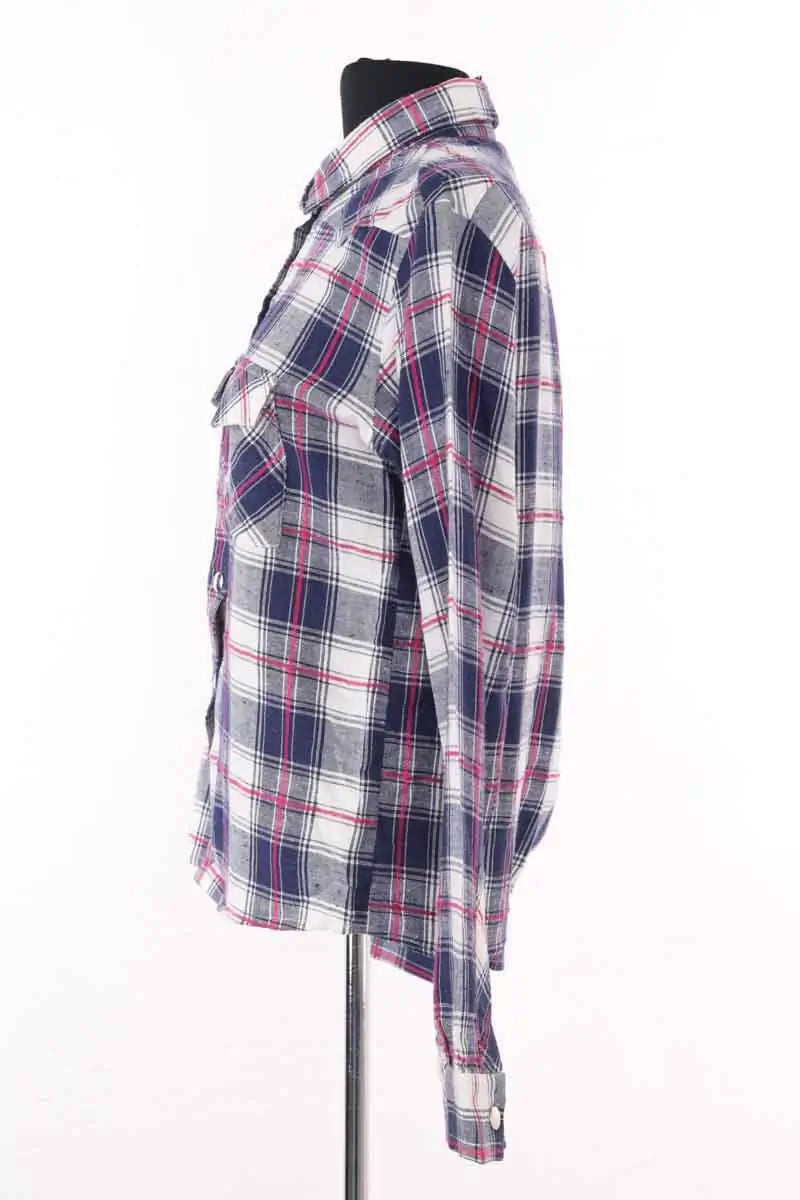Chemise Modetrotter Bleu en Coton