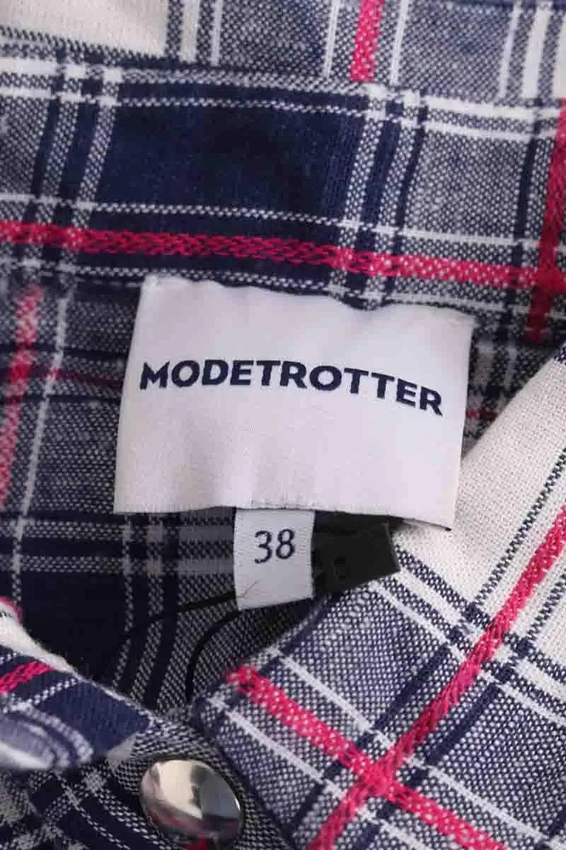 Chemise Modetrotter Bleu en Coton
