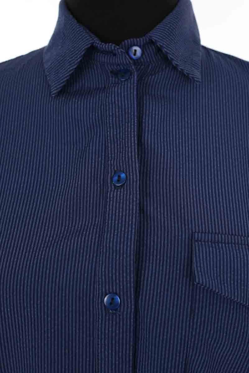 Chemise Modetrotter Marine en Polyester