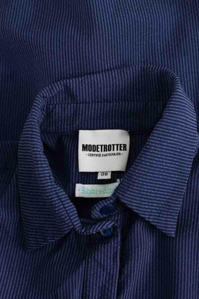 Chemise Modetrotter Marine en Polyester