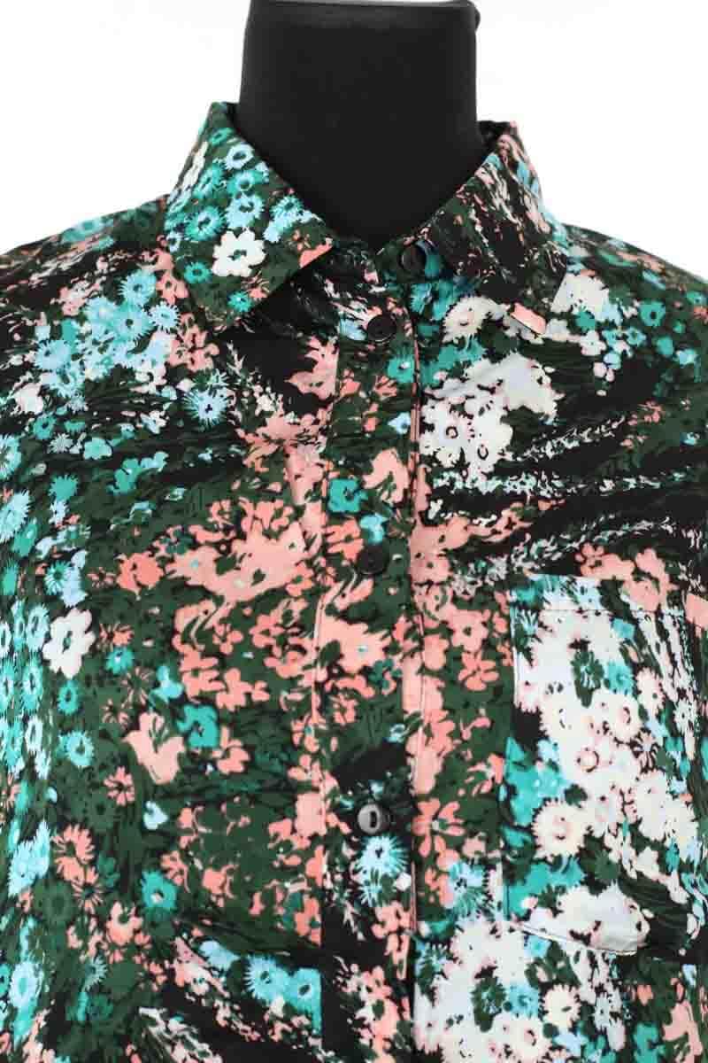 Chemise Modetrotter Vert en Viscose