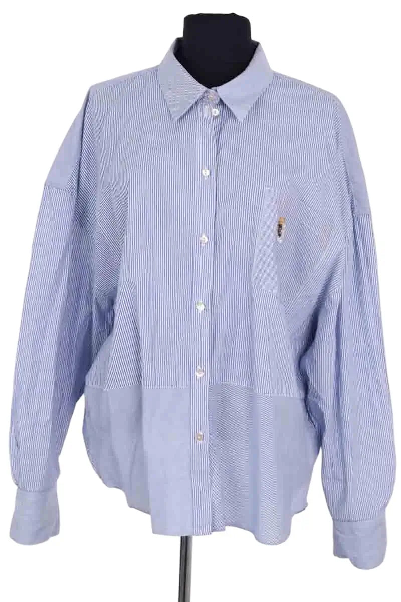 Chemise Momoni Bleu en Coton, taille L - Seconde Main