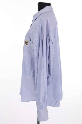 Chemise Momoni Bleu en Coton