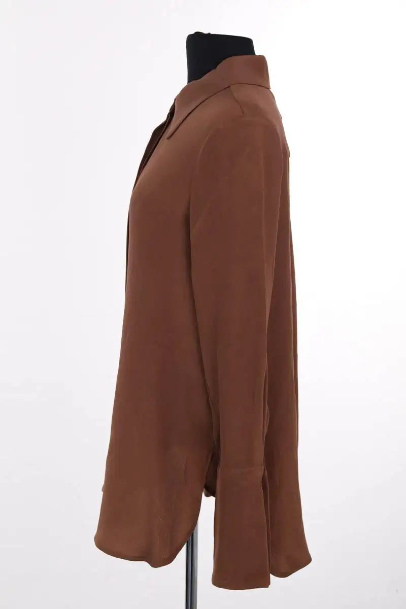 Chemise Momoni Marron en Synthétique