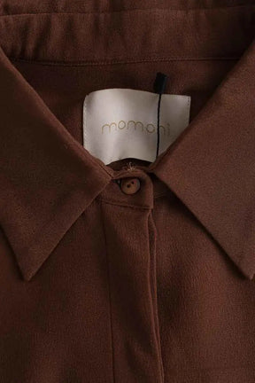 Chemise Momoni Marron en Synthétique