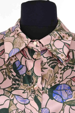 Chemise Momoni Rose en Soie