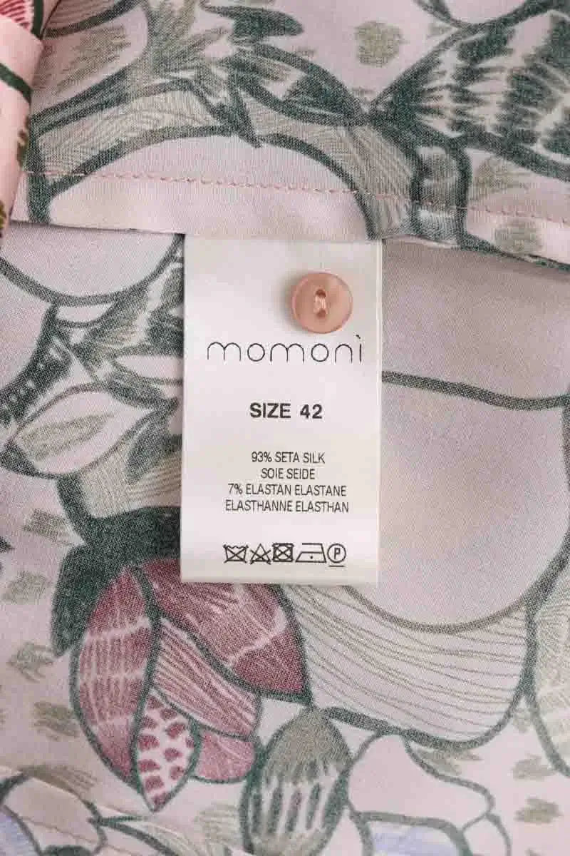 Chemise Momoni Rose en Soie