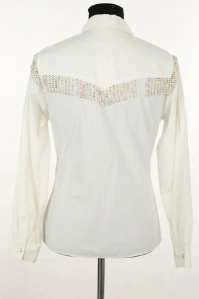 Chemise Moschino Bleu en Coton