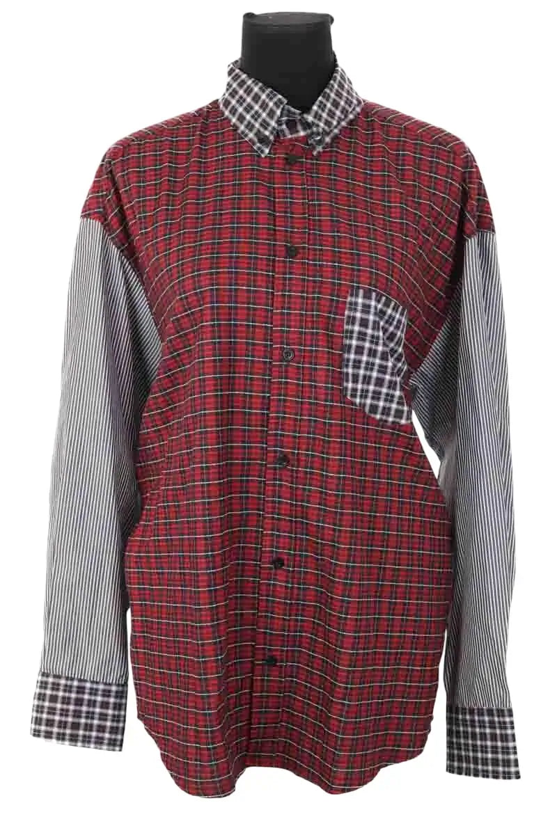 Chemise Nana Leone Rouge en Coton, taille TU - Seconde Main