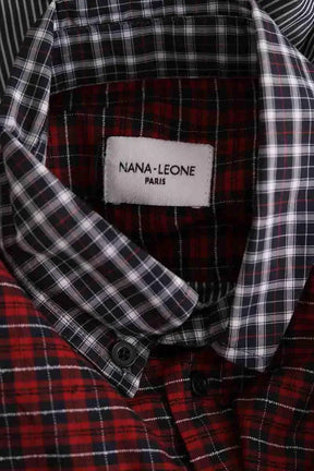 Chemise Nana Leone Rouge en Coton