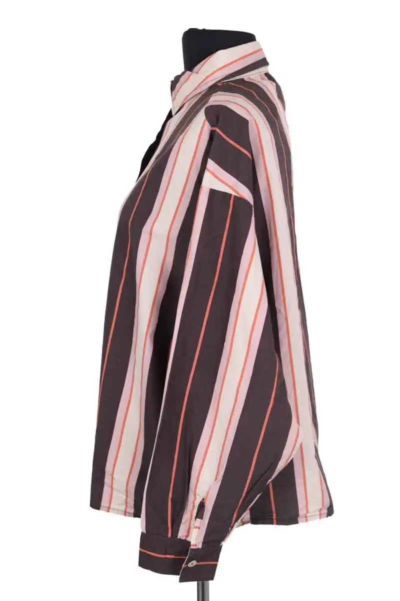 Chemise Nénés Marron en Coton