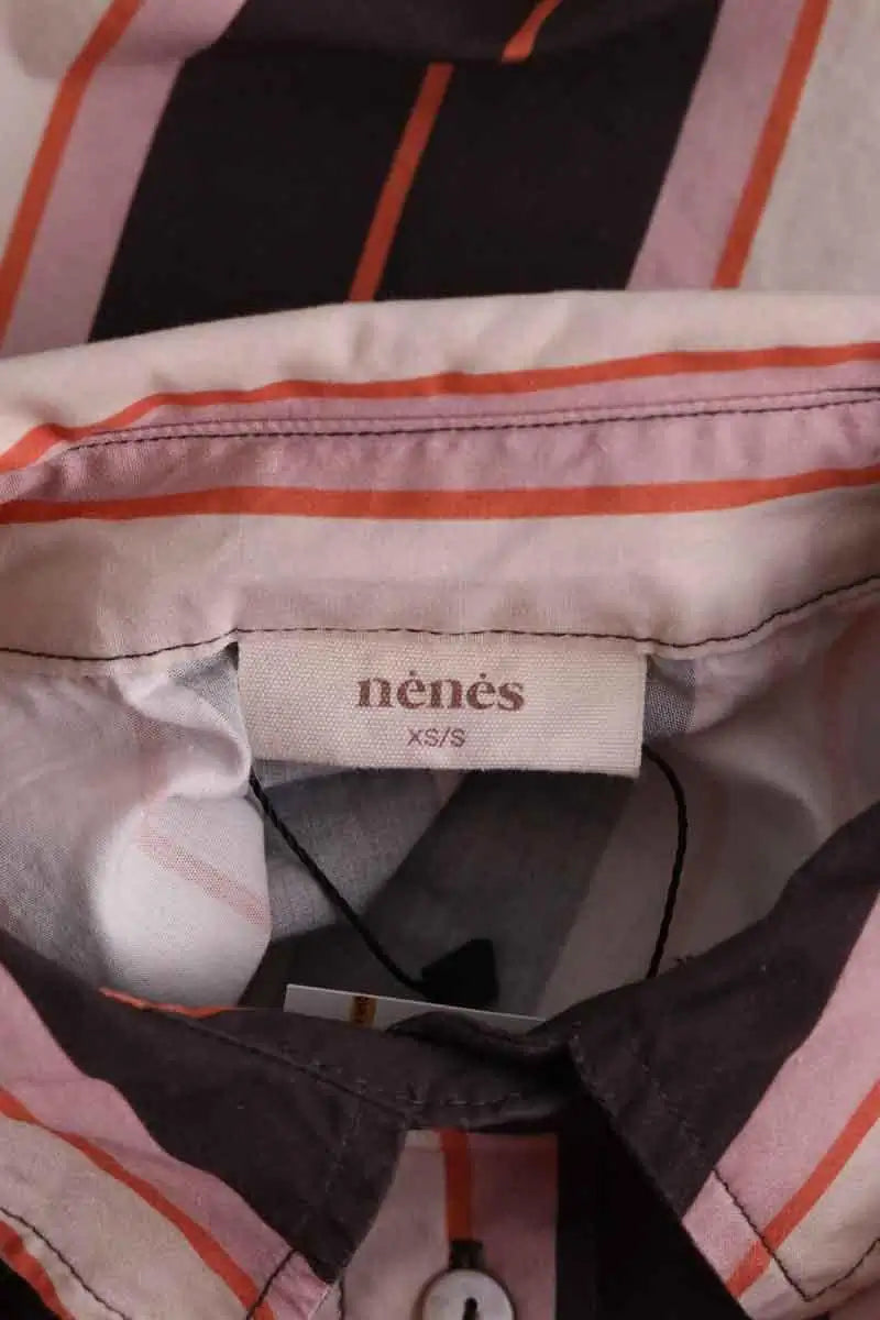 Chemise Nénés Marron en Coton