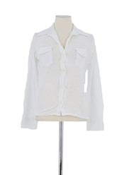 Chemise Notshy Blanc en Lin, taille S - Seconde Main