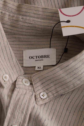 Chemise Octobre Beige en Lin