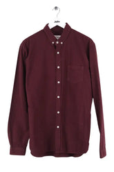 Chemise Octobre Bordeaux en Coton, taille XL - Seconde Main