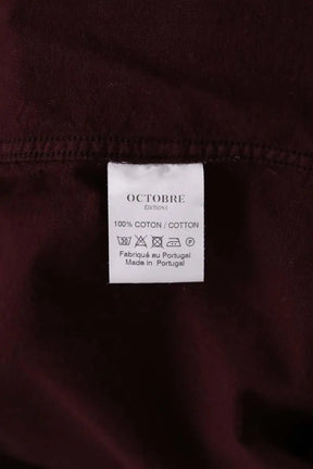 Chemise Octobre Bordeaux en Coton