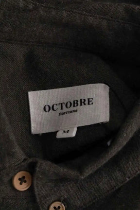 Chemise Octobre Kaki en Coton