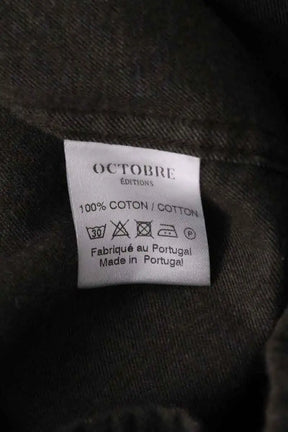 Chemise Octobre Kaki en Coton