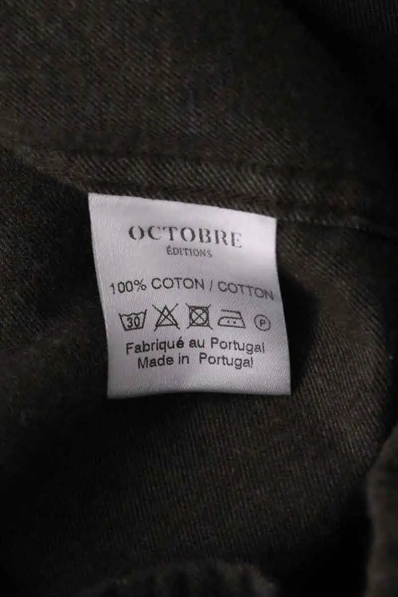 Chemise Octobre Kaki en Coton