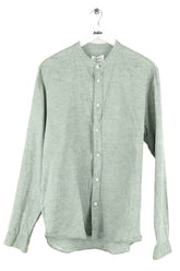 Chemise Octobre Kaki en Lin, taille XL - Seconde Main
