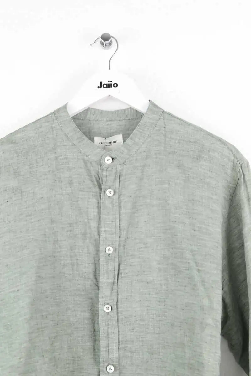 Chemise Octobre Kaki en Lin